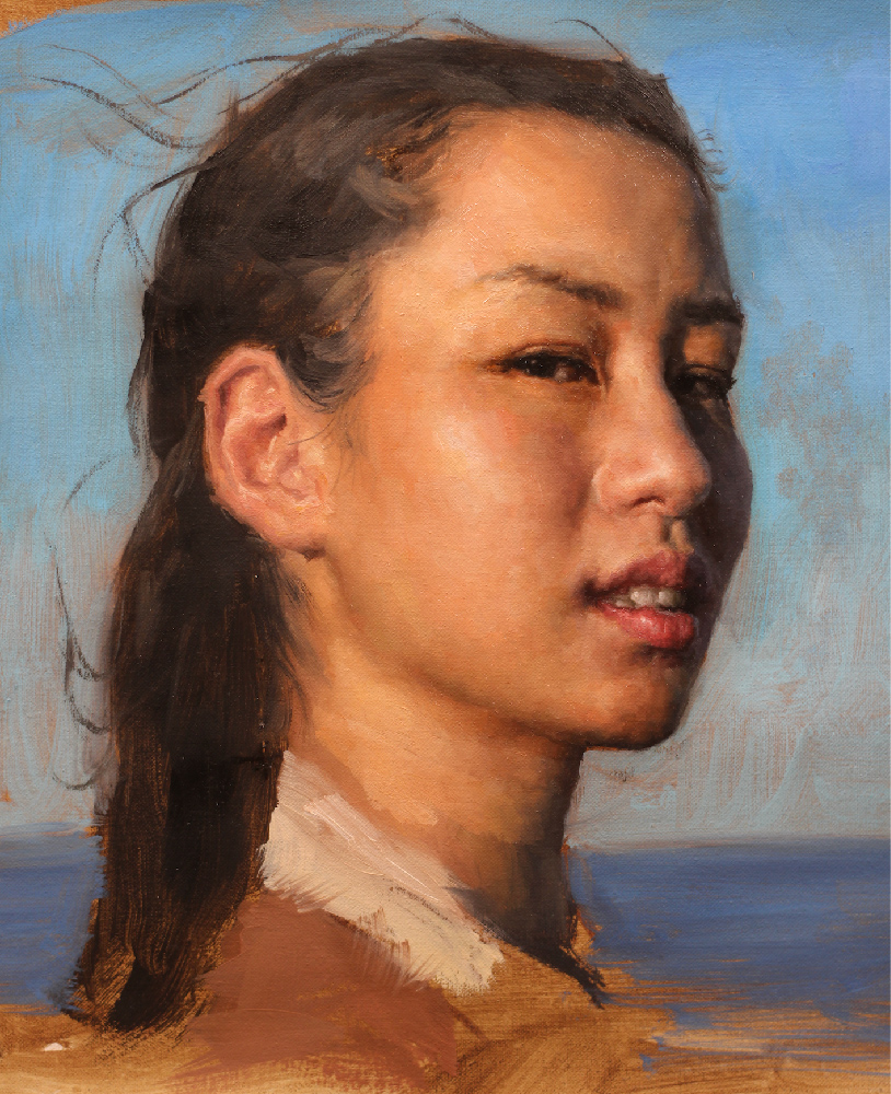 Painting by Aidan Baker-Hill
